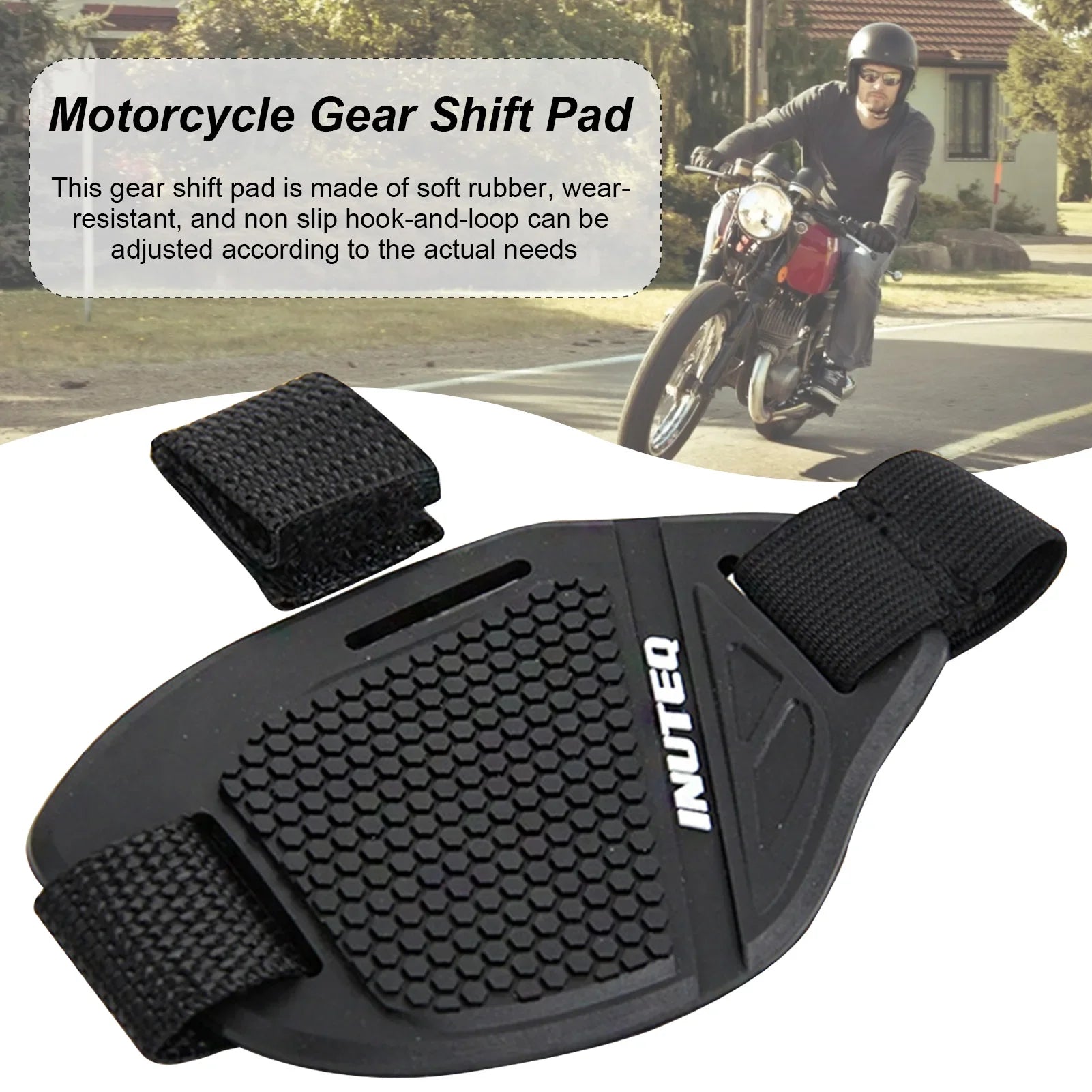 Motorcycle Foot Protector – Anti-Slip, Comfortable & Universal Fit