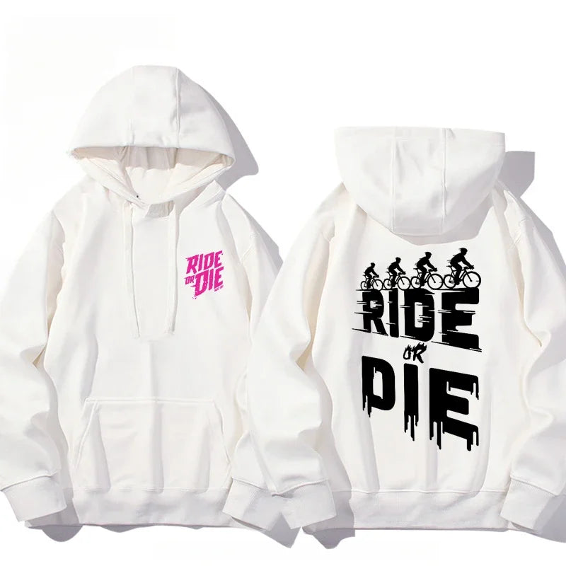 Unisex Muc-Off Ride or Die Sweatshirt – Cotton Motorcycle Hoodie