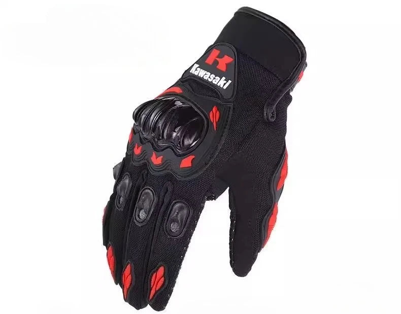 Kawasaki 4 Season Motorcycle Gloves – Comfort, Protection and Grip All Year Long