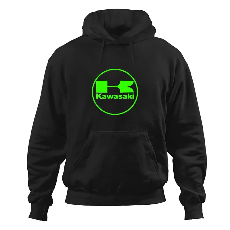 Kawasaki Racing Hoodie – Unisex Comfortable Sweatshirt for Spring and Autumn