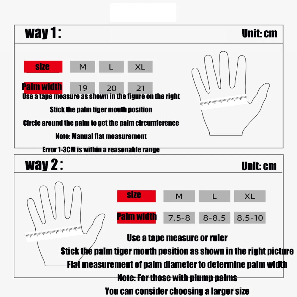 Summer Motorcycle Gloves with Carbon Protection – Breathable, Anti-Slip & All-Season Ready