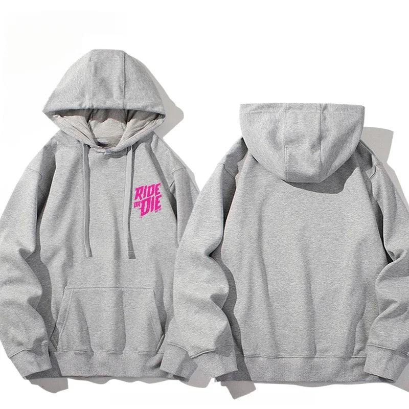 Unisex Muc-Off Ride or Die Sweatshirt – Cotton Motorcycle Hoodie