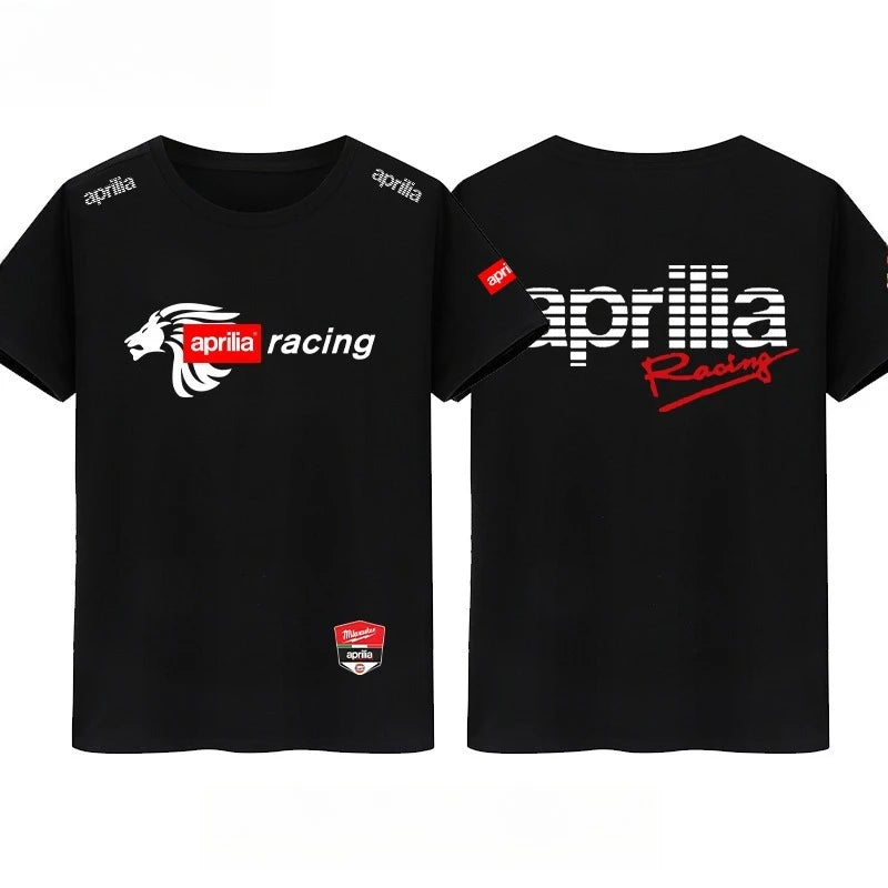 Aprilia Heavy Locomotive T-Shirt – Unisex Cultural Motorcycle Short-Sleeve Tee