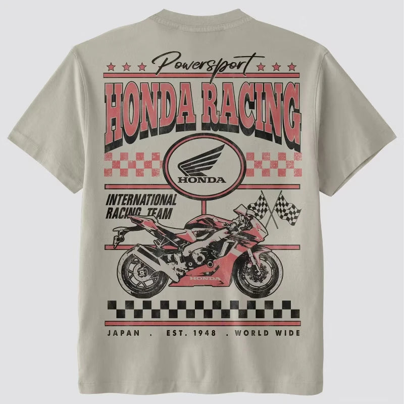 Honda Racing 2026 T-Shirt – Breathable Summer Motorcycle Casual Top