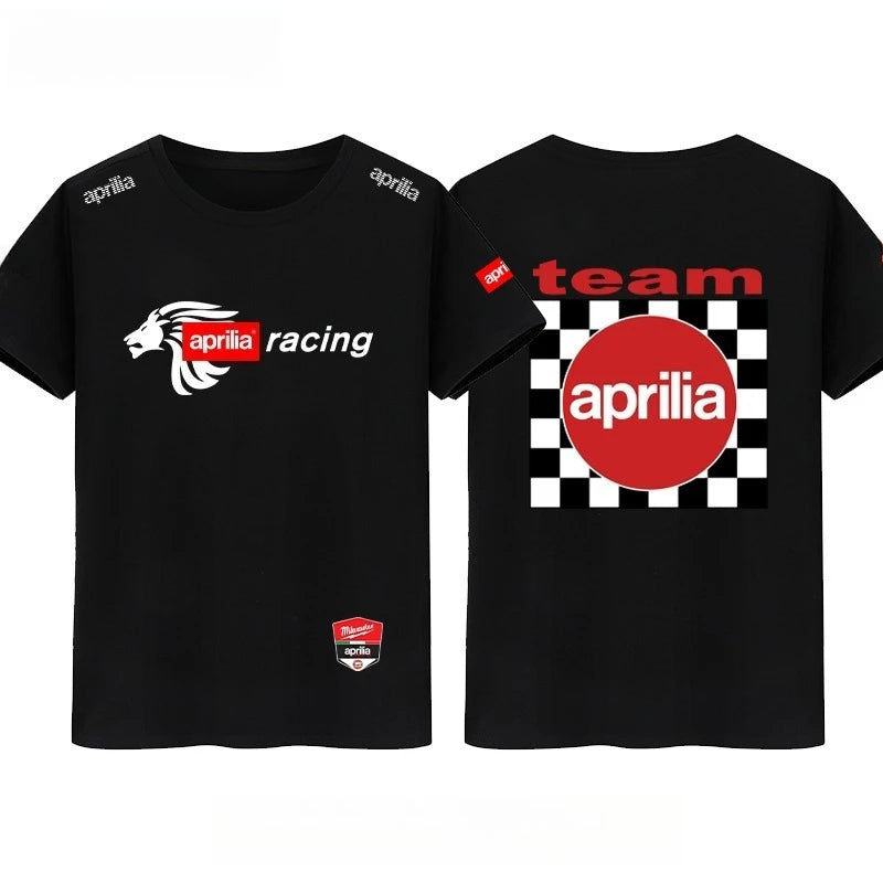 Aprilia Heavy Locomotive T-Shirt – Unisex Cultural Motorcycle Short-Sleeve Tee