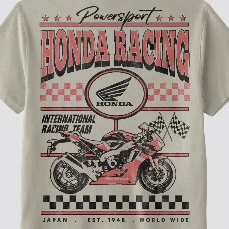 Honda Racing 2026 T-Shirt – Breathable Summer Motorcycle Casual Top
