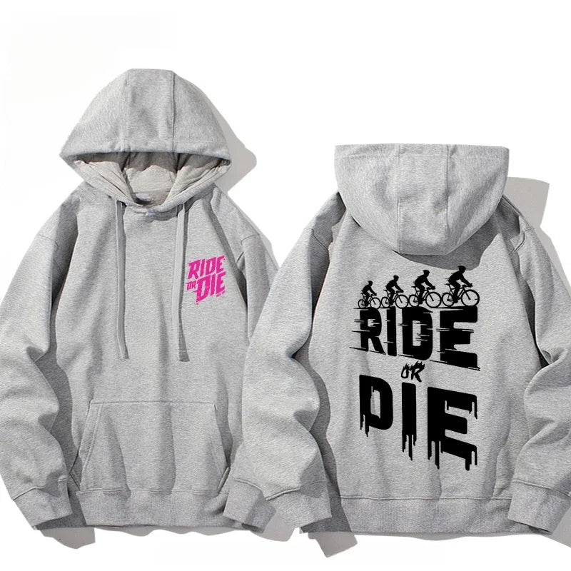 Unisex Muc-Off Ride or Die Sweatshirt – Cotton Motorcycle Hoodie