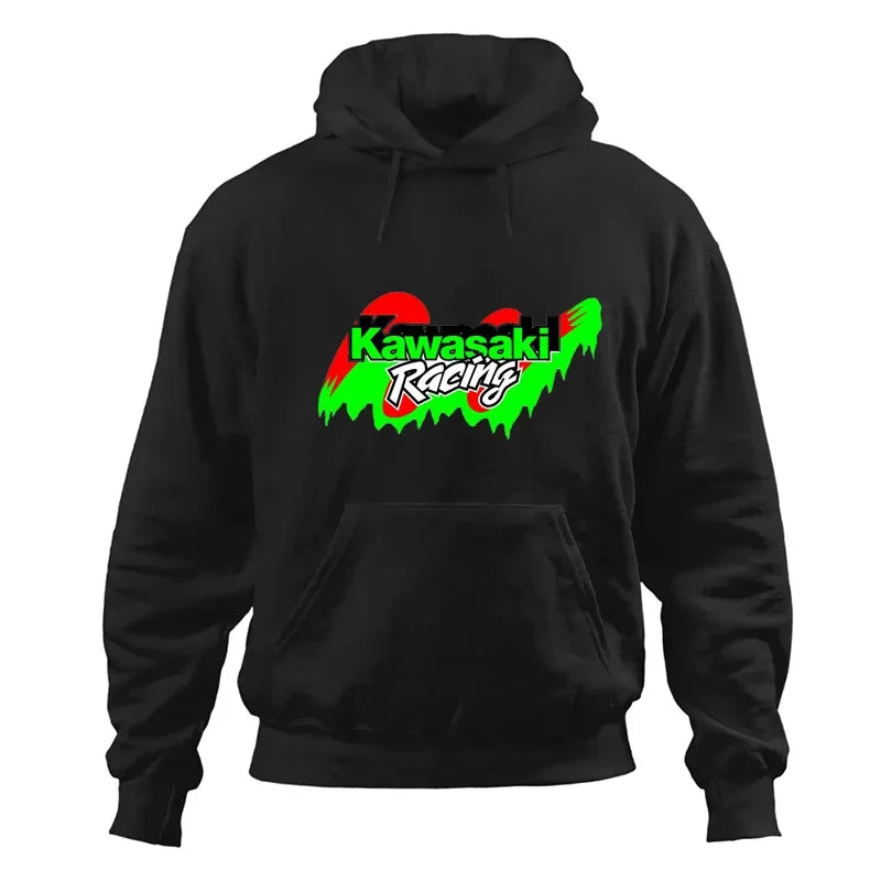 Kawasaki Racing Hoodie – Unisex Comfortable Sweatshirt for Spring and Autumn