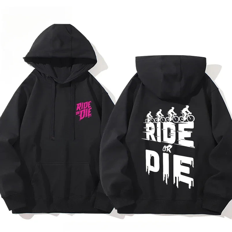 Unisex Muc-Off Ride or Die Sweatshirt – Cotton Motorcycle Hoodie