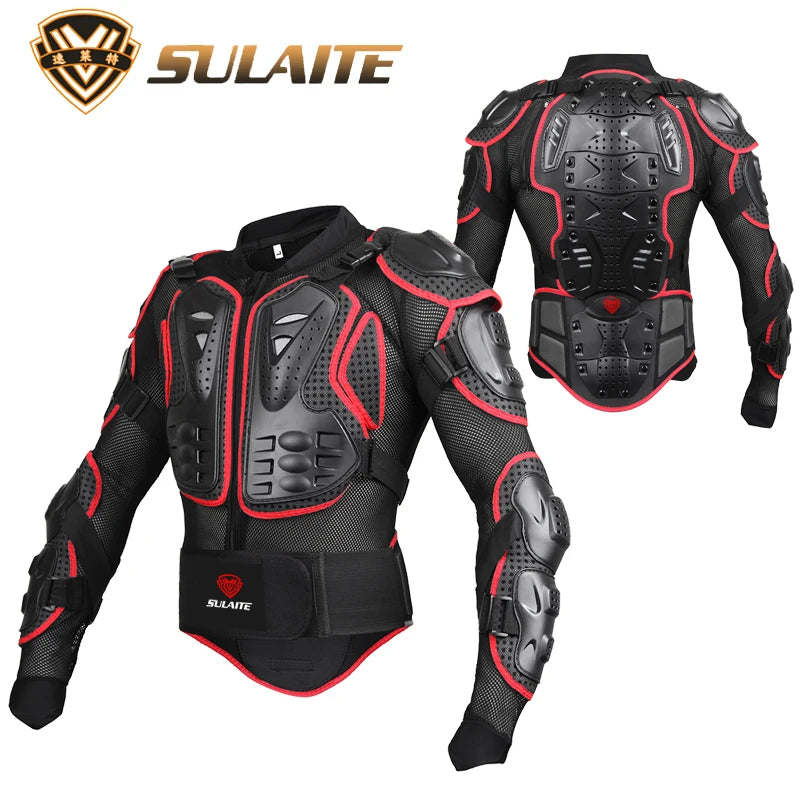 SULAITE Racing Armor Motorcycle Jacket – Protective Ventilated Riding Gear