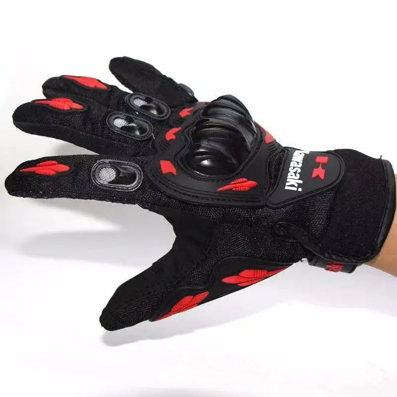 Kawasaki 4 Season Motorcycle Gloves – Comfort, Protection and Grip All Year Long