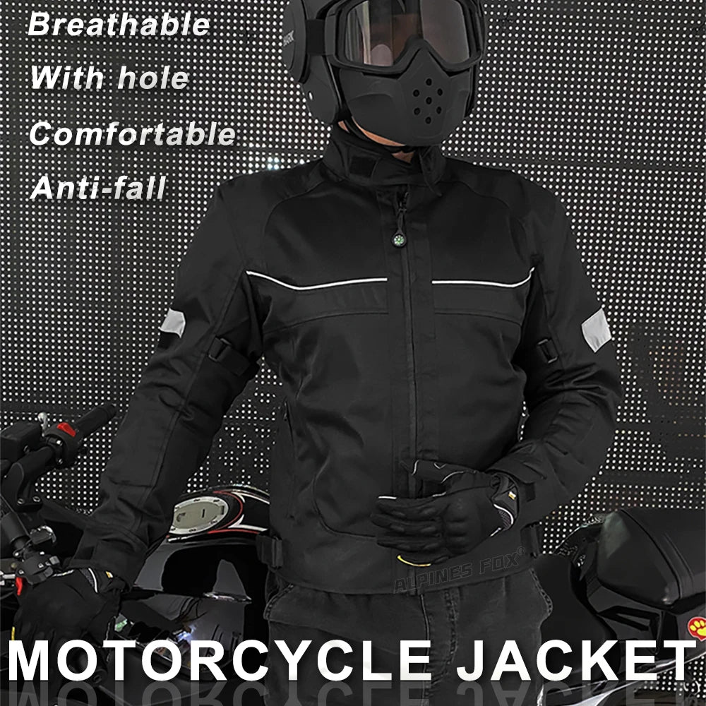 Vemar AirFlow Men’s Motorcycle Jacket – High-Ventilation Summer Riding Gear