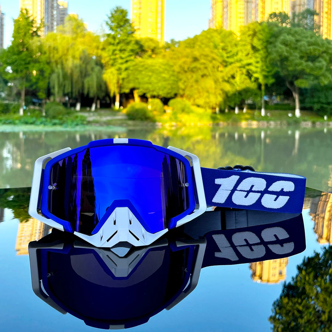 100 Motocross  Mirrored Off‑Road Motorcycle