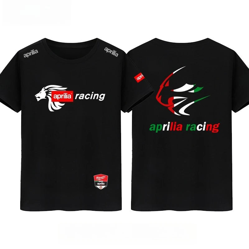 Aprilia Heavy Locomotive T-Shirt – Unisex Cultural Motorcycle Short-Sleeve Tee