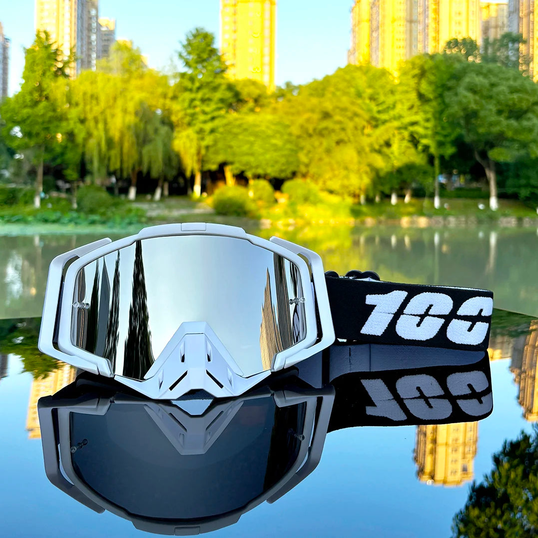 100 Motocross  Mirrored Off‑Road Motorcycle