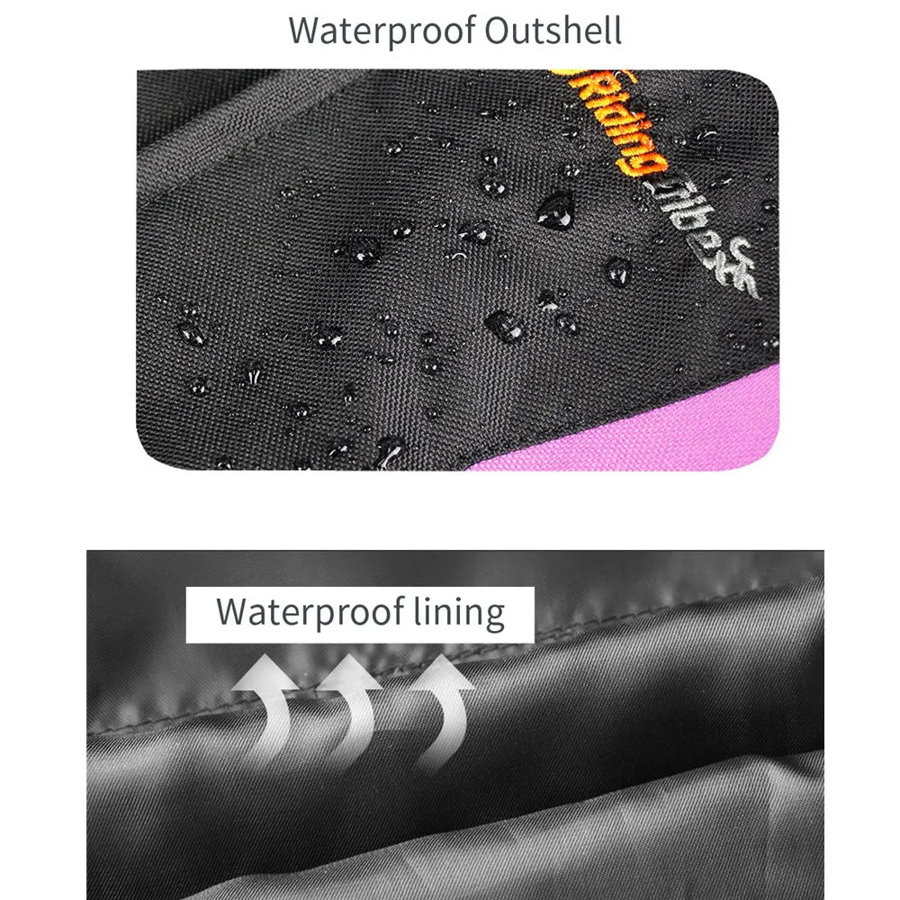 JK-64 Women’s Winter Motorcycle Jacket – Thermal Riding Coat with Removable Warm Liner