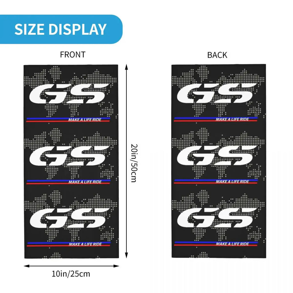 Scaldacollo multifunzionale per moto GS Adventure