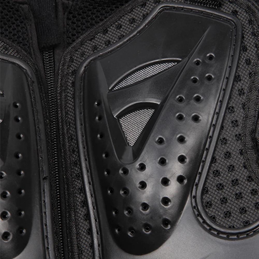 Armadura de proteção para motociclistas Herobiker – Painéis rígidos com malha respirável