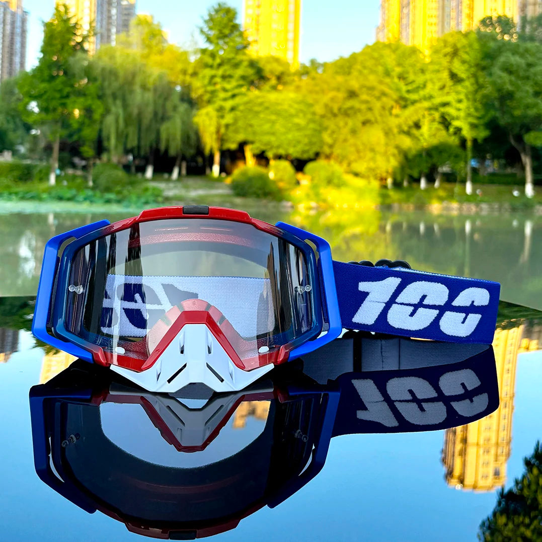 100 Motocross  Mirrored Off‑Road Motorcycle