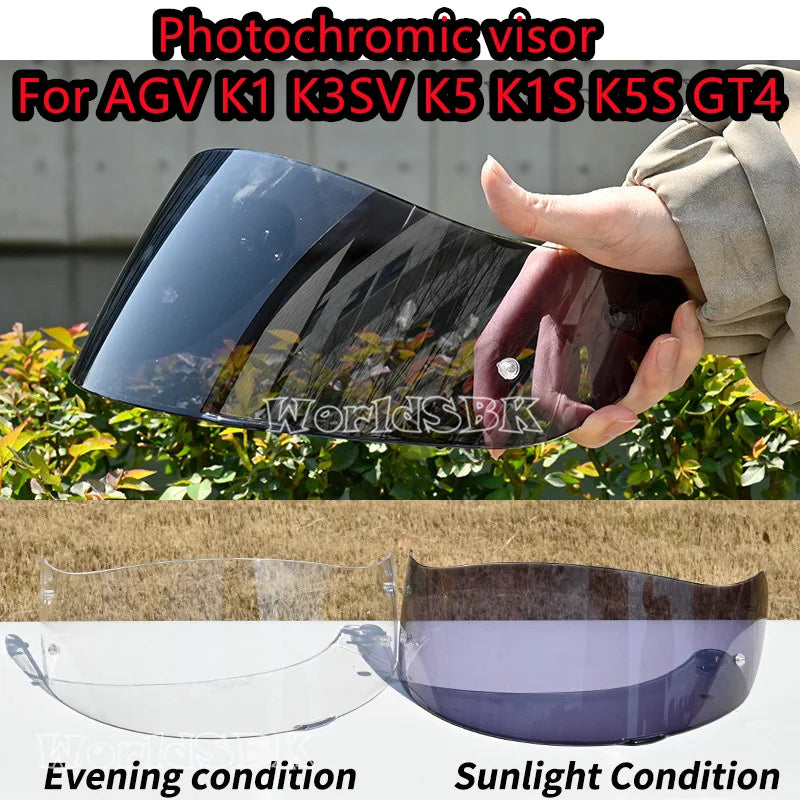 Anti‑Fog Visor for AGV K1 K3 SV K5 K5S Helmets