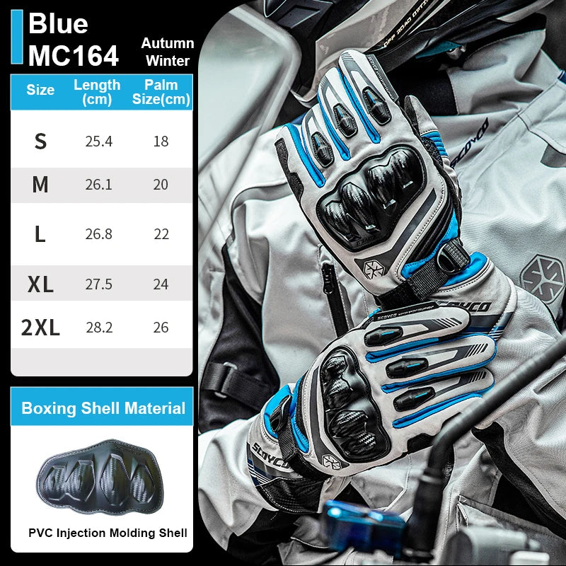 SCOYCO Winter Motorcycle Gloves – Waterproof, Touch Screen & Reinforced Protection (Men’s & Women’s Sizes)