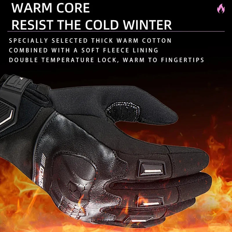 SCOYCO Winter Motorcycle Gloves – Waterproof, Touch Screen & Reinforced Protection (Men’s & Women’s Sizes)