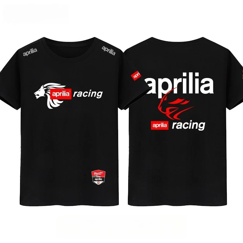 Aprilia Heavy Locomotive T-Shirt – Unisex Cultural Motorcycle Short-Sleeve Tee